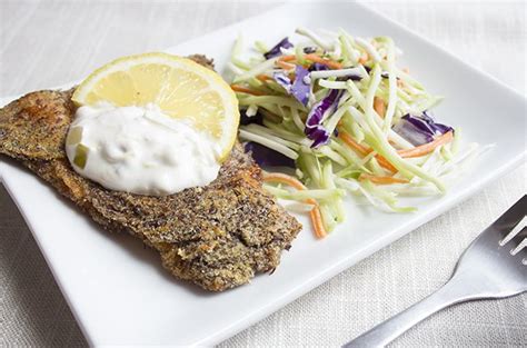 Crispy Baked Catfish with Homemade Healthy Tartar Sauce