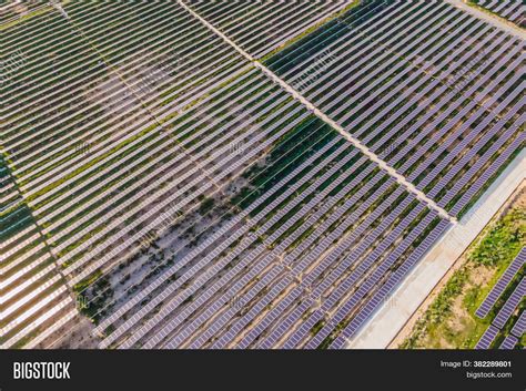 Aerial View Solar Image & Photo (Free Trial) | Bigstock