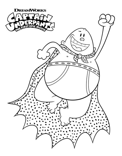 Captain Underpants Coloring Pages - Best Coloring Pages For Kids