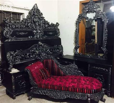 Victorian gothic bedroom furniture - Hawk Haven