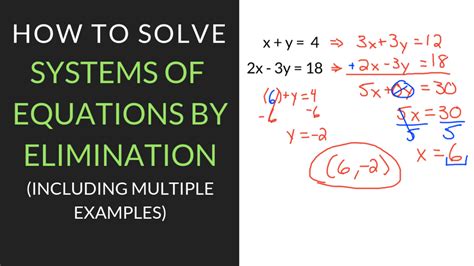 Solving System By Elimination Worksheet – Ame.my.id