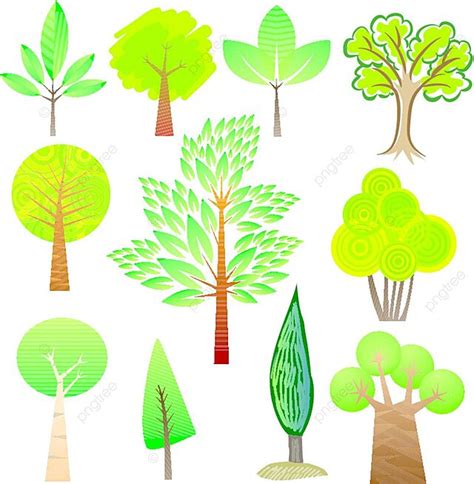 Tree Samples Tree Trunk Vector Vector, Tree, Trunk, Vector PNG and Vector with Transparent ...