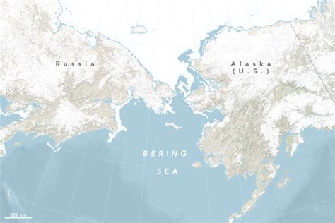 Historic low sea ice in the Bering Sea – Climate Change: Vital Signs of the Planet