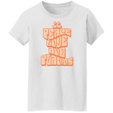 Mumbo Jumbo Merch Peace Love and Plants Stacked Shirt - Briotee