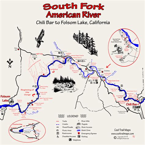 South Fork American River – Cool Trail Maps