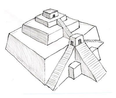 How to draw ziggurat (With images) | Ziggurat, Mesopotamia, Super ...