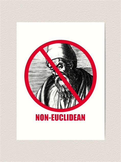 "Non-Euclidean!" Art Print by LordNeckbeard | Redbubble