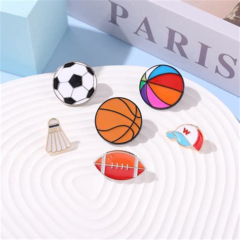 Sport soft enamel pin oem design -Taskwin Gifts