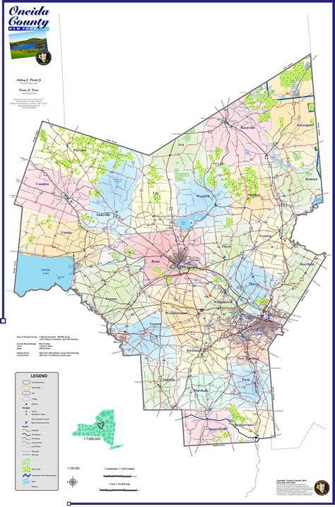 Oneida County Map | Oneida County