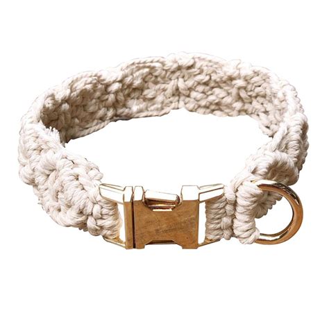 Macrame Pet Dog Collar