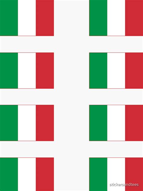 "Italian Flag - Special Sticker Sheet" Sticker for Sale by stickersandtees | Redbubble