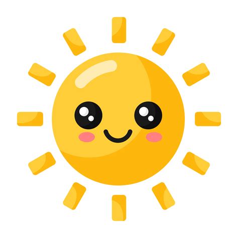 kawaii Sun icon. 18931106 PNG