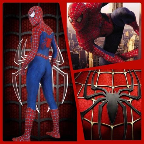 Kids Original Spider-man Suit Cosplay Costume Detached Mask | Etsy