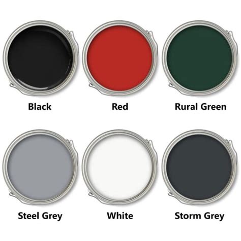 Ronseal Direct to Metal Paint - Colours - Glenwood Paint Supplies