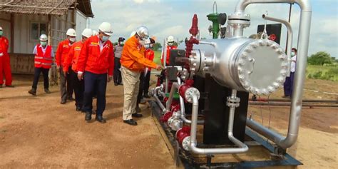 Oil and Natural Gas Production: Well No. CDT-15 from Chauk/LanYwa oil field inspected | Myanmar ...