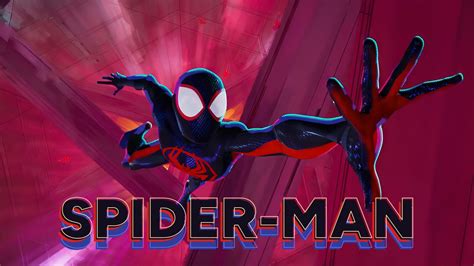 Free Spider verse Glitch Template PowerPoint & Google Slides