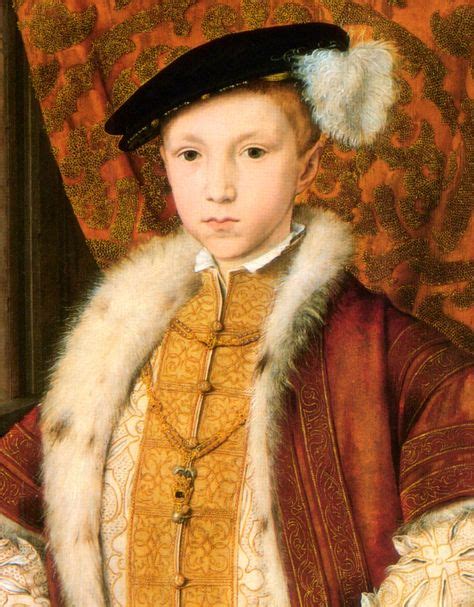 Edward Tudor, Prince of Wales (later Edward VI of England) 1546, aged ...