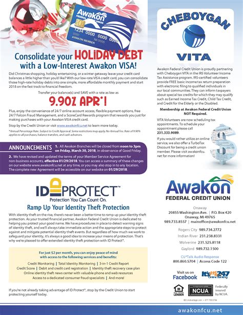 What’s New At Awakon… - Awakon Federal Credit Union