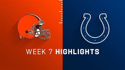 Cleveland Browns vs. Indianapolis Colts highlights | Week 7