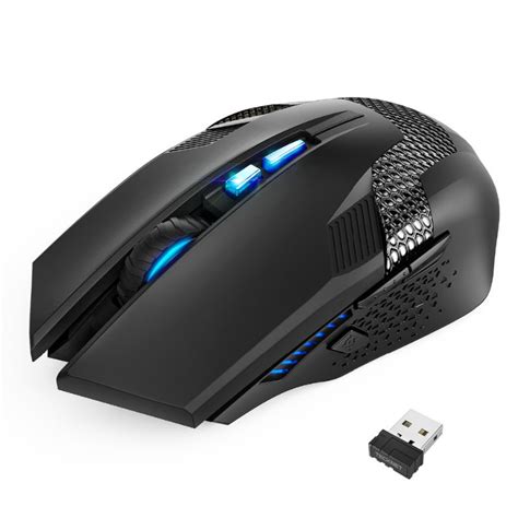 TeckNet Wireless Mouse RAPTOR Prime - Wireless Gaming Mouse with Nano ...