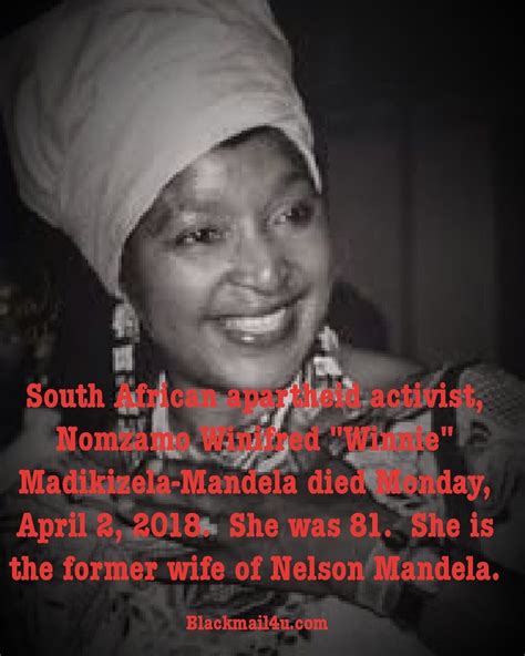 Winnie Mandela Quotes - South Africa News