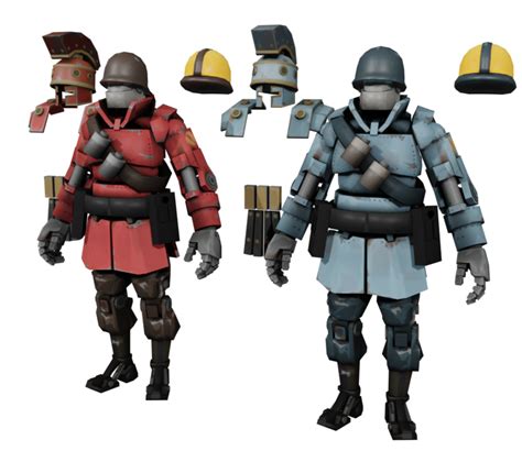 PC / Computer - Team Fortress 2 - Soldier Robot - The Models Resource