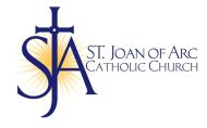 Mass Schedule - St. Joan of Arc Catholic Church