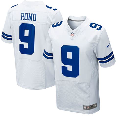 Tony Romo Dallas Cowboys Nike Elite Jersey - White | Dallas cowboys jersey, Nfl jerseys for sale ...