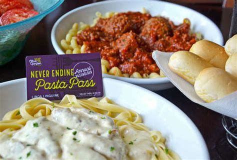 Olive Garden Pasta Pass 2018: How to Get Never Ending Pasta For a Year - Thrillist