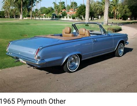 1965 Plymouth Valiant convertible | Plymouth valiant, Plymouth, Convertible