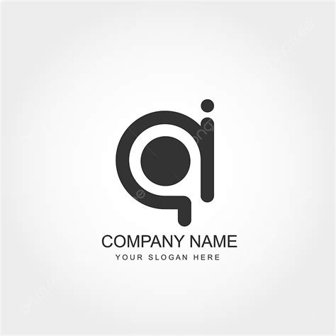 Initial Letter Vector Art PNG, Initial Letter Ai Logo Template Vector Design, Abstract, Logo ...