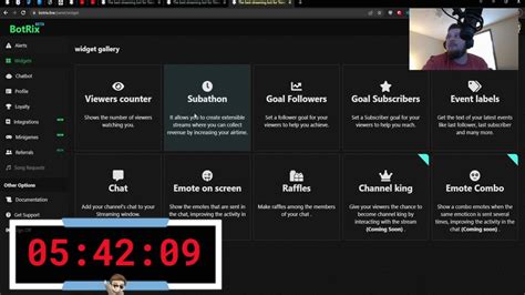 Setting up Kick streamer subathon timer widget with Botrix Premium - YouTube