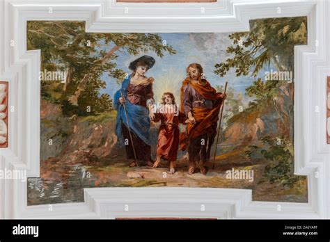 Jesus mary joseph painting hi-res stock photography and images - Alamy