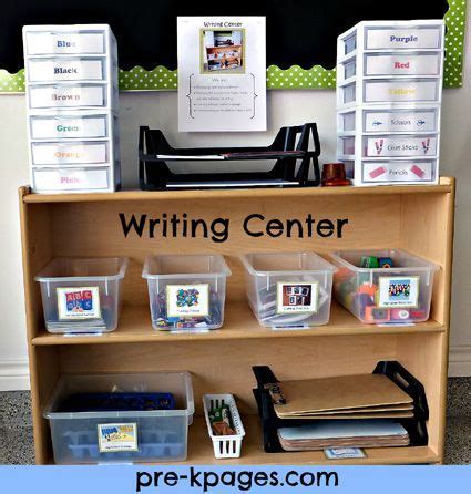 Writing Center for Preschool and Pre-K | Writing center preschool ...