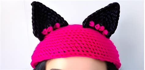 10 Crochet Cat Ears Patterns