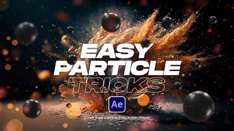 5 Particle Effects You Should Know in After Effects - YouTube