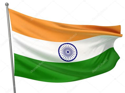 India National Flag — Stock Photo © megastocker #1735050