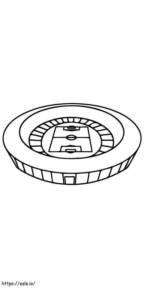 Small Stadium coloring page