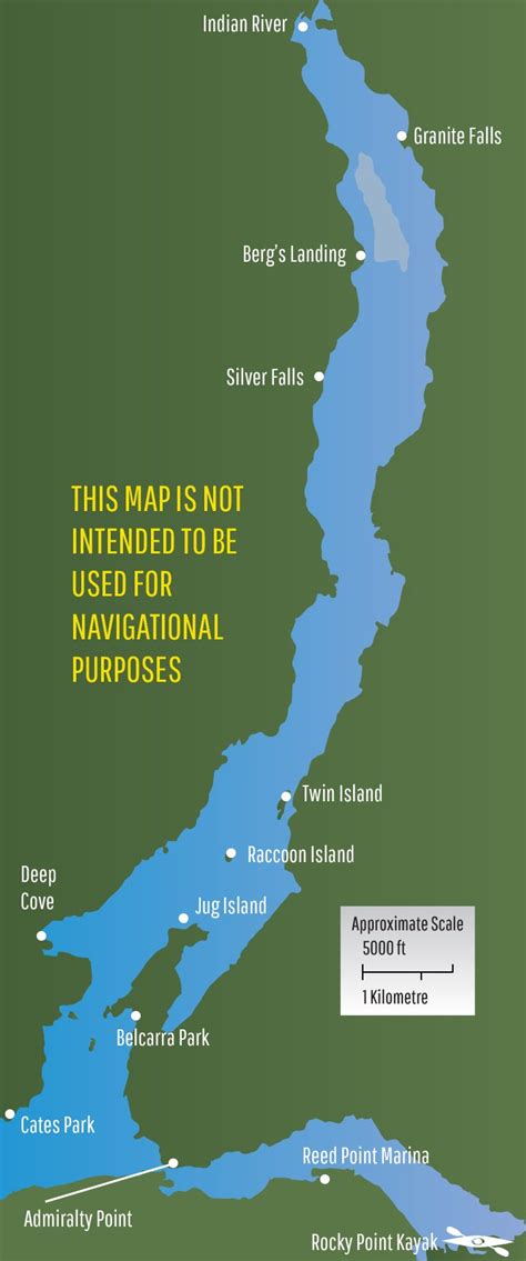 Paddle Maps | Rocky Point Kayak