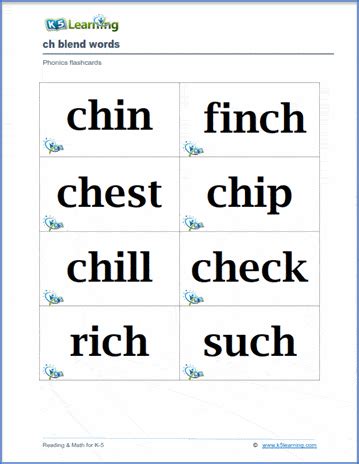 Reading flashcards | K5 Learning