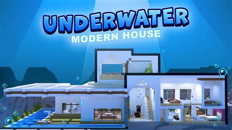 Underwater Modern House by BBB Studios (Minecraft Marketplace Map ...