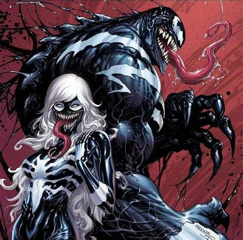 VENOM AND BLACK CAT VENOM | Black cat marvel, Venom comics, Marvel venom