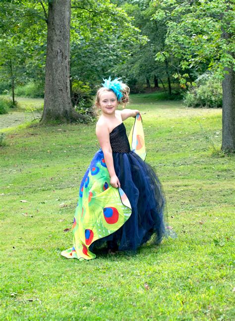 Peacock Costume Kids Halloween Costume Blue Bird Tutu Dress | Etsy