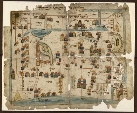 10 Gorgeous Old Maps of Jerusalem | Jennifer Chronicles