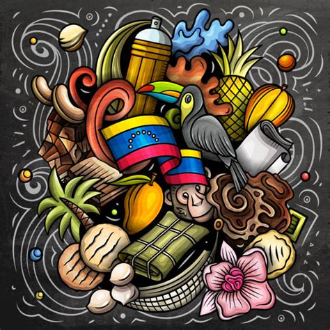 1,800+ Venezuela Culture Stock Illustrations, Royalty-Free Vector ...