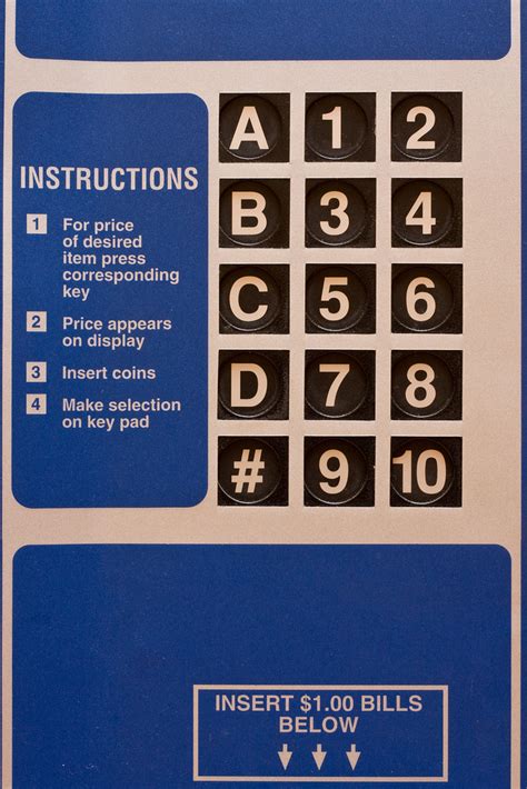 Vending Machine Keypad | I found it interesting. Not sure wh… | Flickr