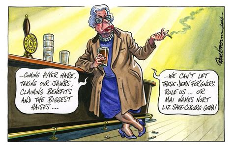 Dave Brown on the Queen and Brexit (Independent cartoon) : ukpolitics