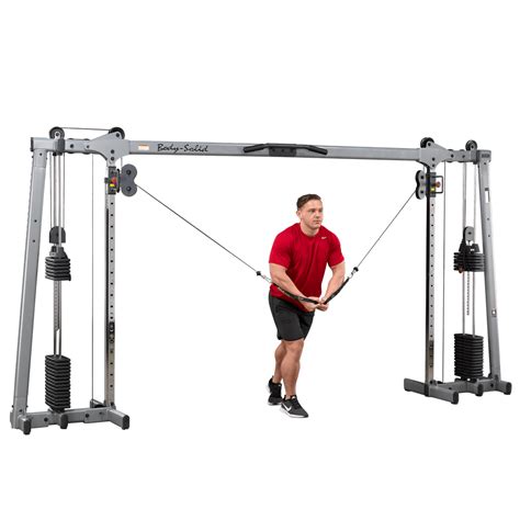 Body Solid - GDCC250 Deluxe Cable Crossover Machine - Walmart.com ...