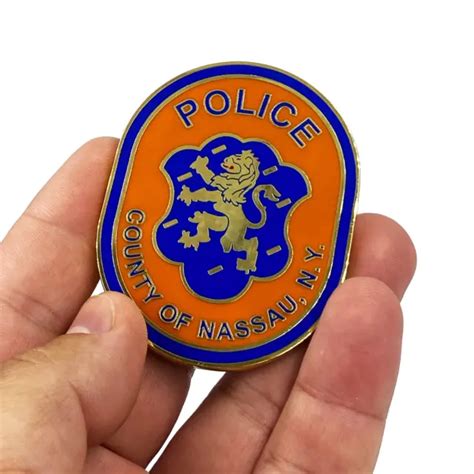 DD-012 LI NASSAU County Police Department Long island Dept. Challenge Coin thin $18.99 - PicClick
