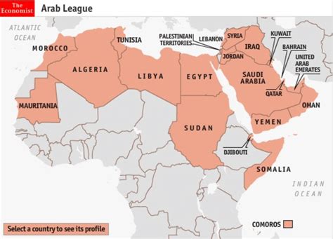 1: Arab world map. (Adapted from Economist Intelligence Unit, 2010) | Download Scientific Diagram